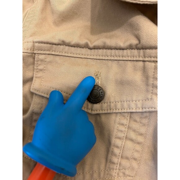 Chaps Tan womens Cropped Jacket - Picture 7 of 12